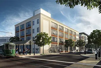 artist rendering of 110 canal st