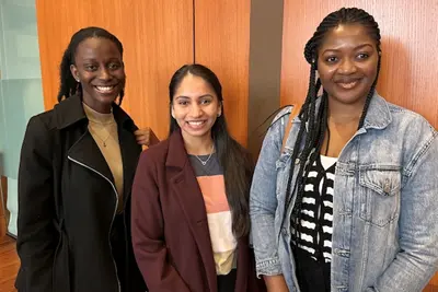 Lawreta Kankam, Heer Patel and Essi Havon