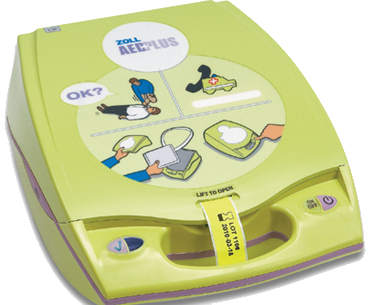 An AED Device.