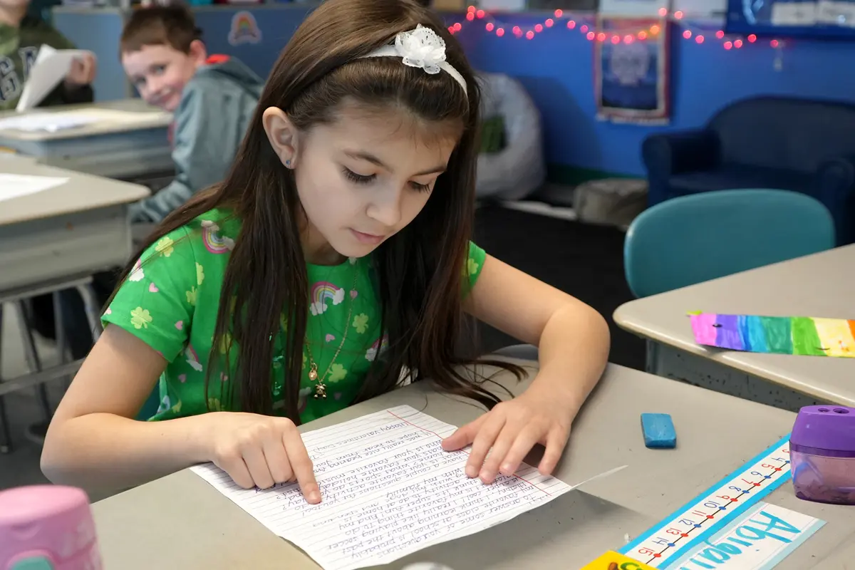 Pen pal Abigail
