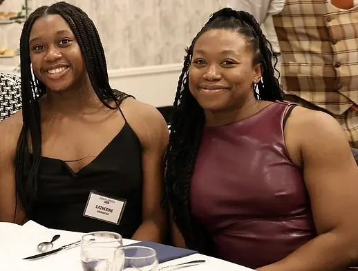 Catherine and Martina Nkwantah ’24