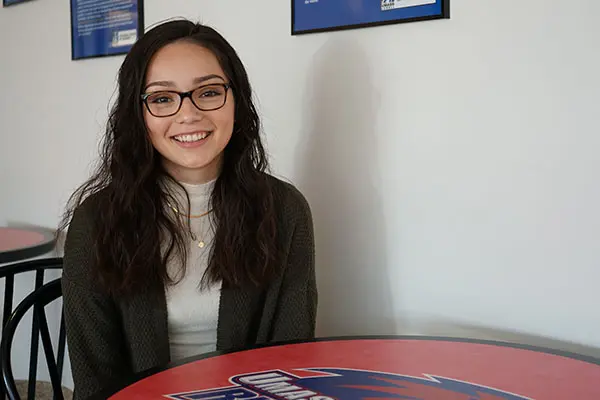 Linda Barg, who has been president of the UML Finance Society for the past two years, has signed up for the leadership RHED