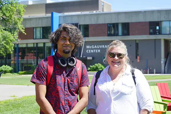 Daniel Dsouza and Kristen Rhyner