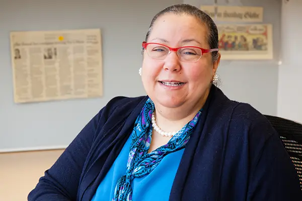 Assoc. Prof. Deina Abdelkader, close-up