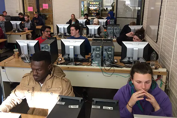 Behavioral Economics students at UMass Lowell play games to understand economic decision-making.