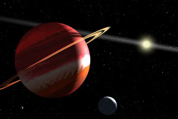 Planets in space