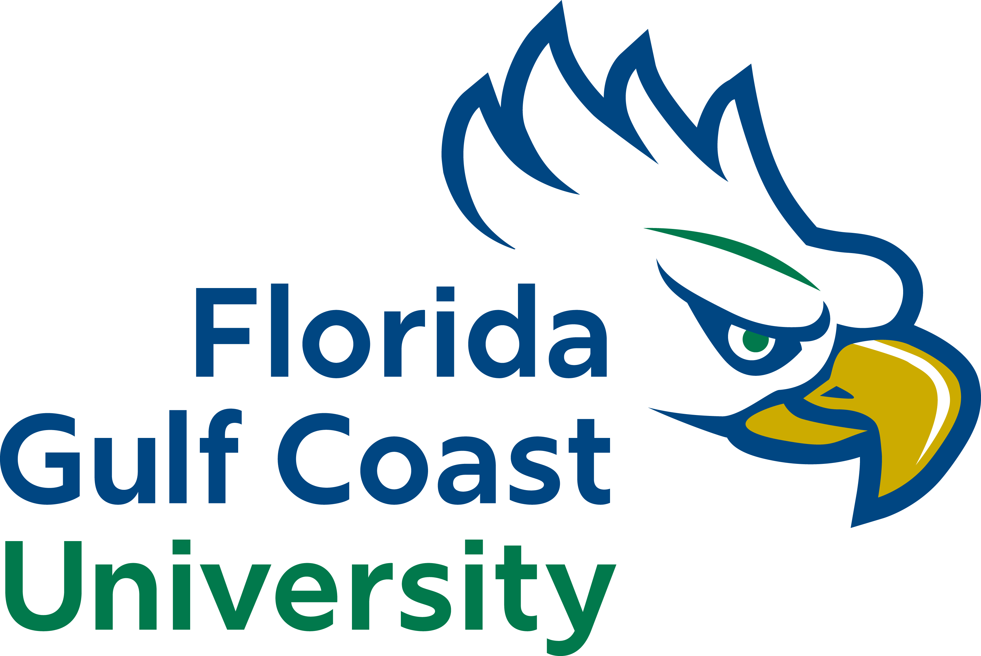 FGCU Vertical Wordmark_RGB_Full Color