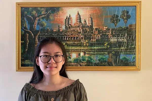 UMass Lowell education major Linda Lak is in a mentoring program for AAPI teachers and education students