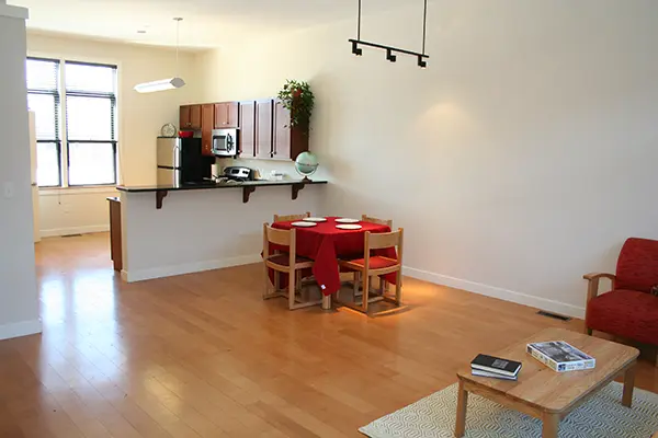 Several upper-class LLCs will be housed at the Perkins Lofts and Townhouses, opening next fall.