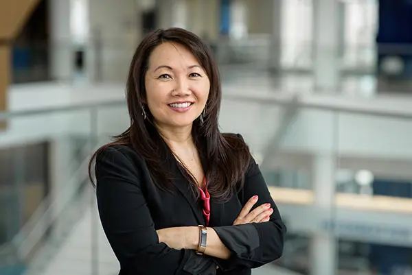 Education Assoc. Prof. Phitsamay Uy has started a mentoring program for Asian American and Pacific Islander teachers and education students