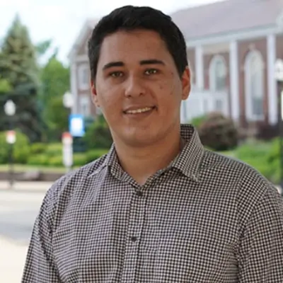 International student Pablo Ruiz