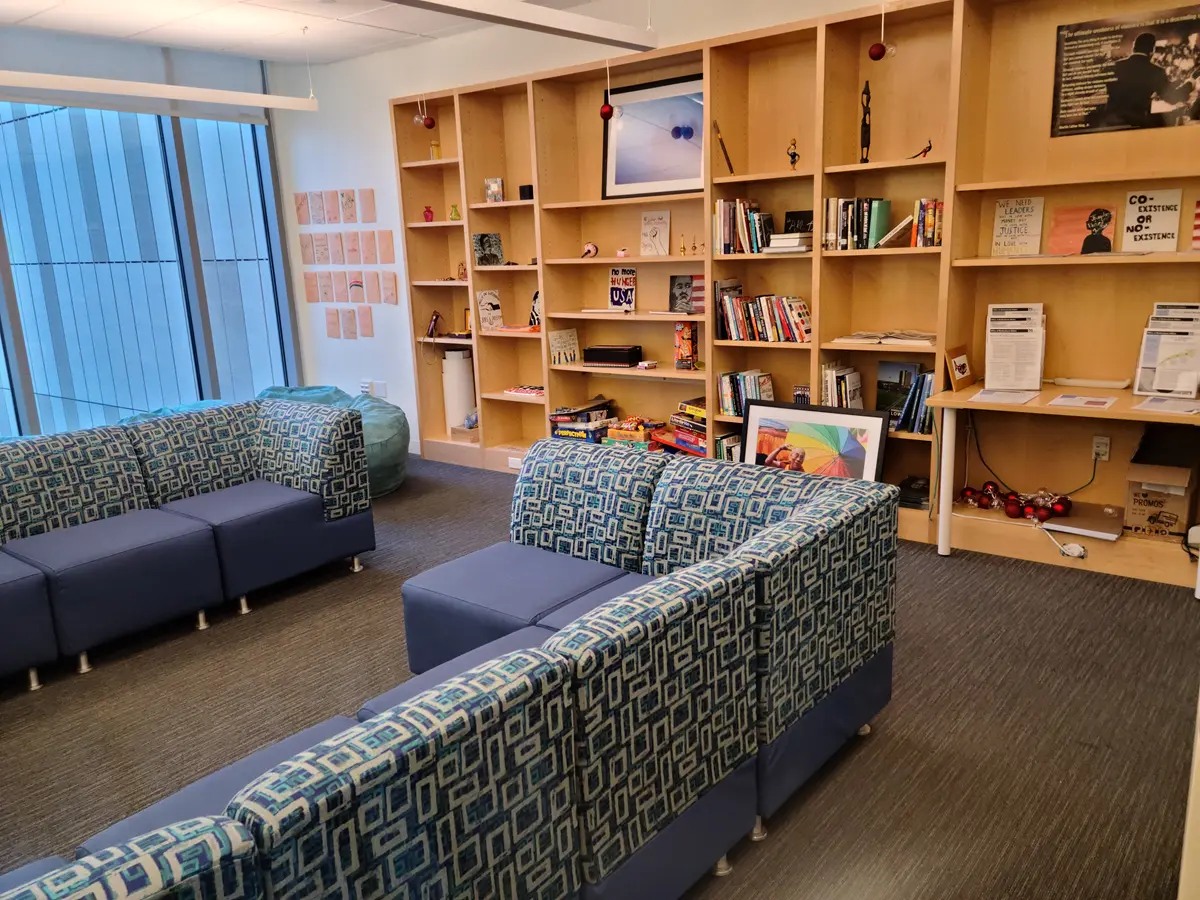 Social Justice Center in UMass Lowell's University Crossing.