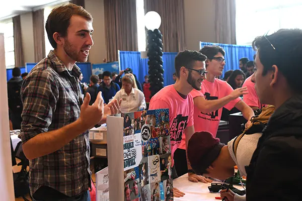 Students learn about the eNABLE Lowell volunteer group