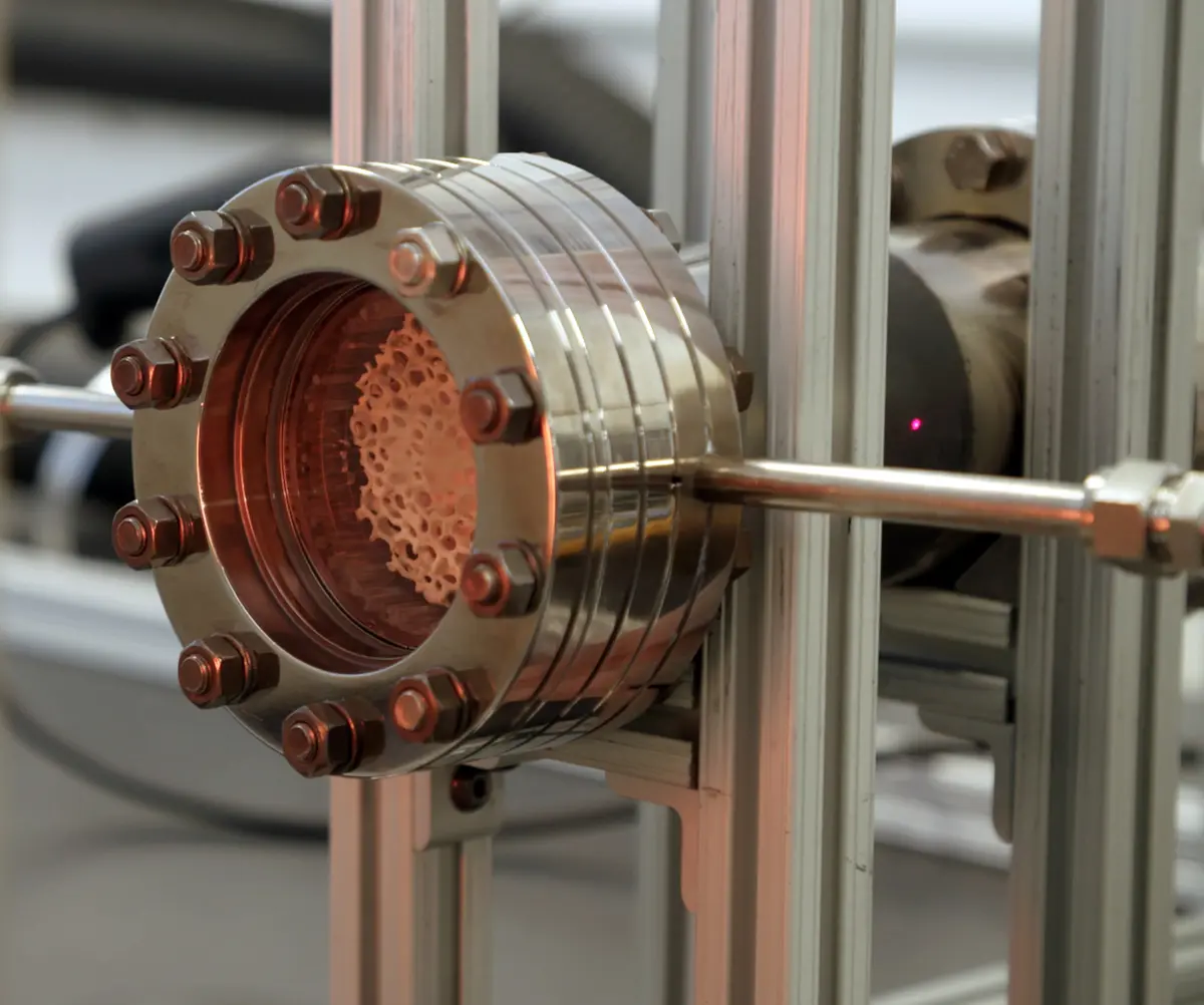 Up close picture of a Solar Lens 