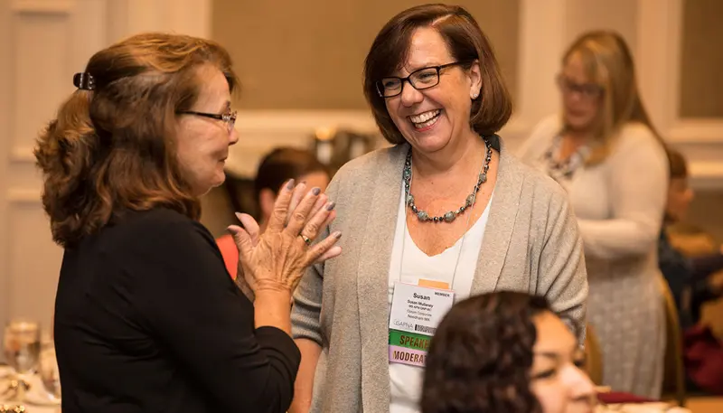 Karen Melillo and Sue Mullaney