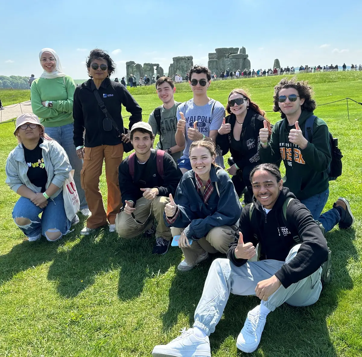 UTeach study abroad Stonehenge