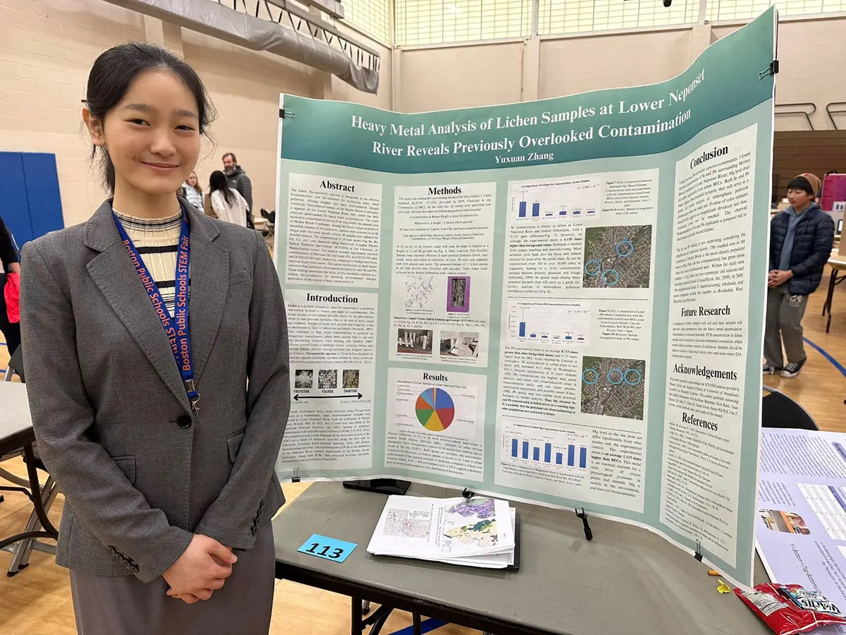 Zhang science fair presentation