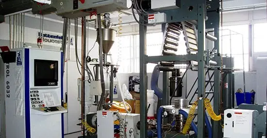 Blow film extrusion equipment