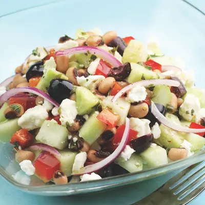 Cucumber and Black-Eyed Pea Salad