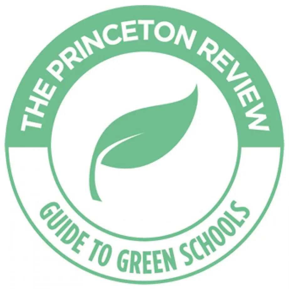 The Princeton Review Guide To Green Schools logo.