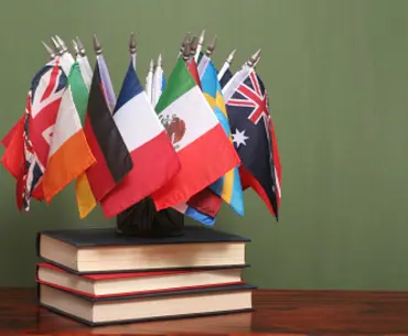 Flags of many nations